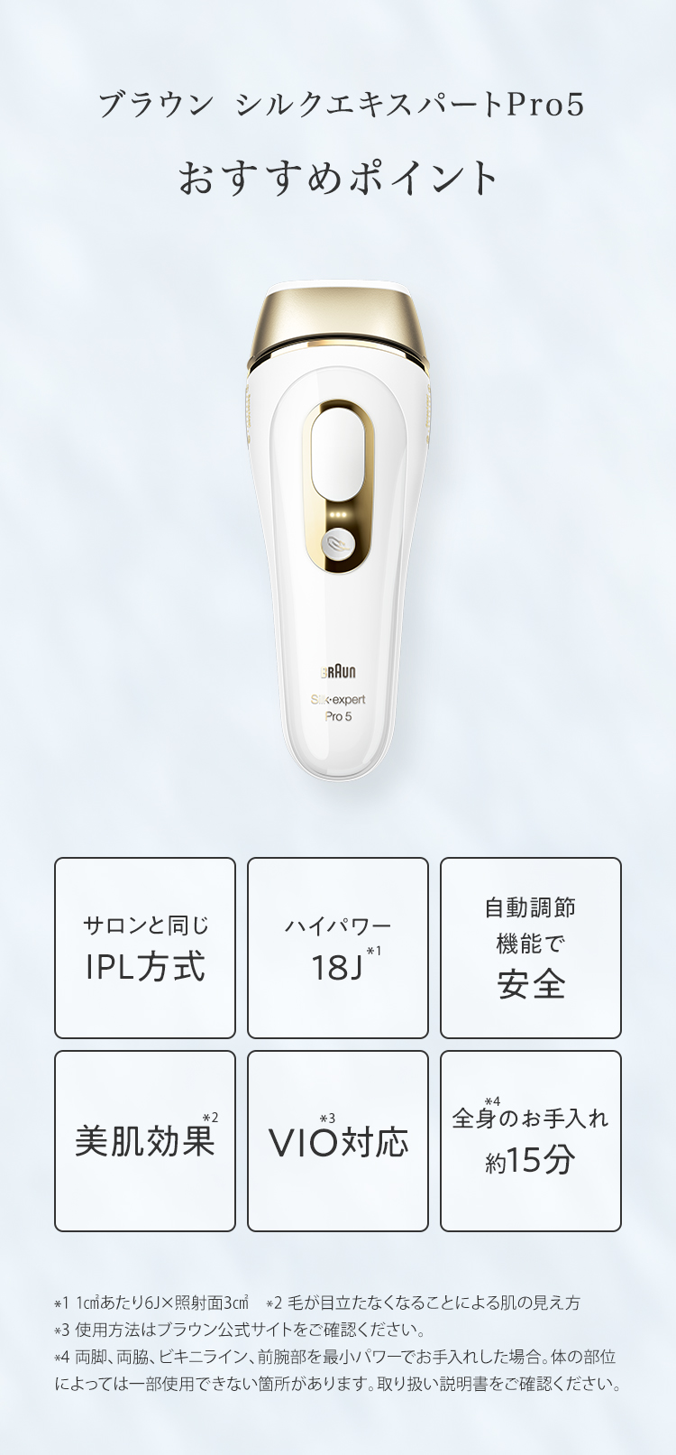 【新品】脱毛器　BRAUN Silk expert  Pro5 PL-5137脱毛器